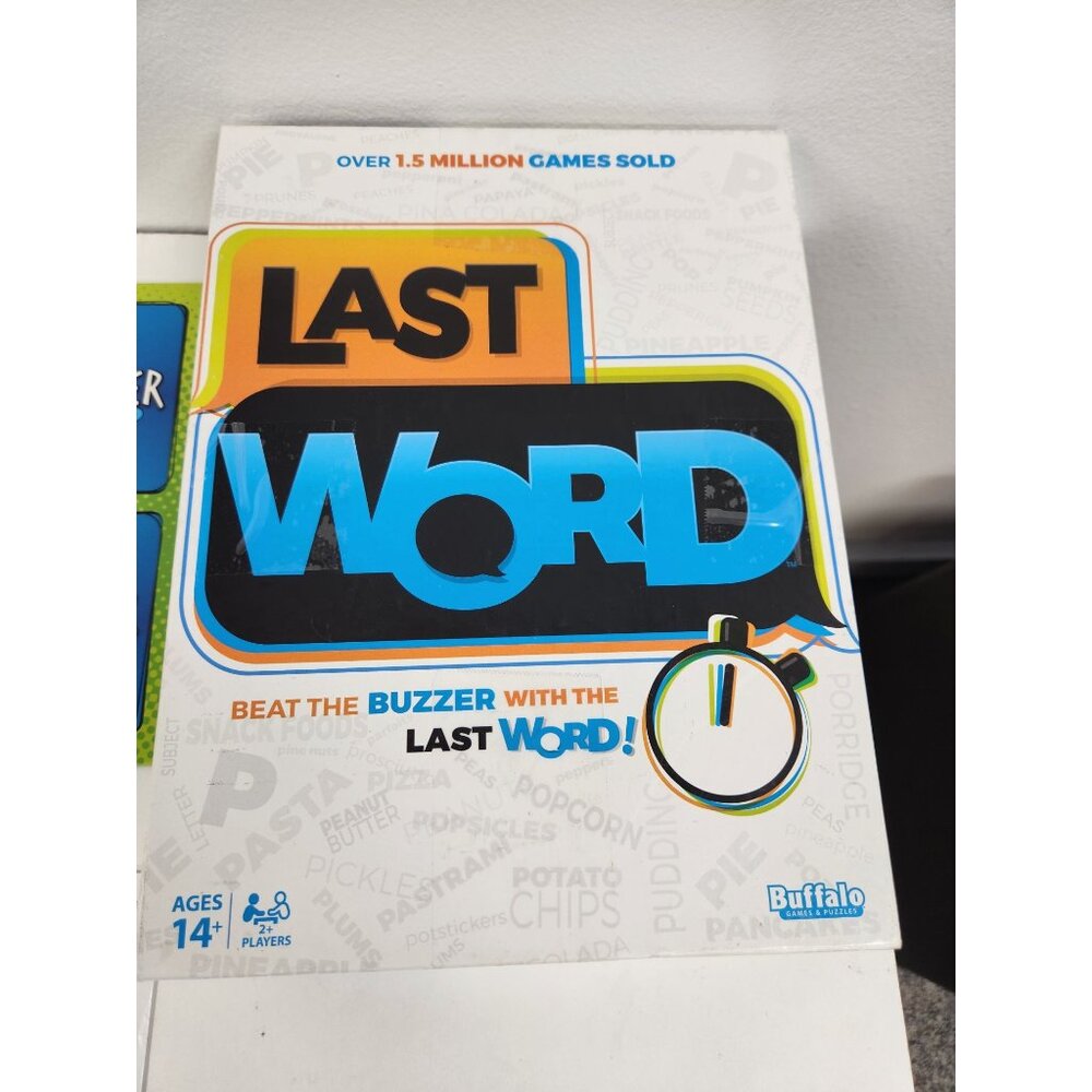 Buffalo The Last Word Game complete Board Game